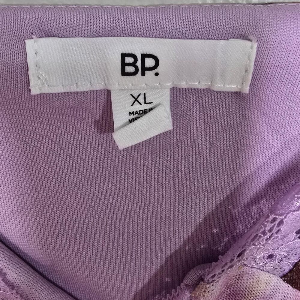 NWT BP. Women's Pink and Brown Slip Dress - Picture 5 of 7